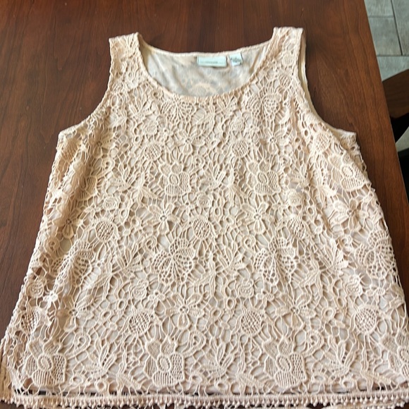 Chicos dusty rose top and jacket set - Picture 2 of 7